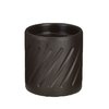 Il nut del tubo del caricatore 12 GA di Nordic Components è realizzato in alluminio anodizzato nero opaco, progettato per unire le estensioni in modo sicuro e duraturo.