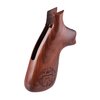 Les poignées S&W Miculek offrent une prise confortable et un contrôle du recul optimal, parfaites pour le tir de compétition et le port dissimulé.