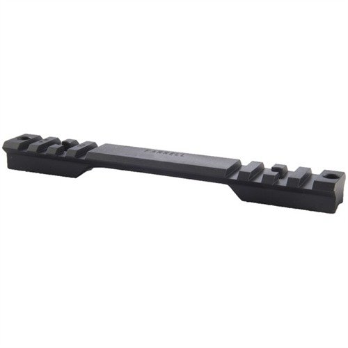 Les bases de lunette en acier CNC de Farrell Industries offrent une précision exceptionnelle, un ajustement stable et acceptent les anneaux Picatinny et Weaver.