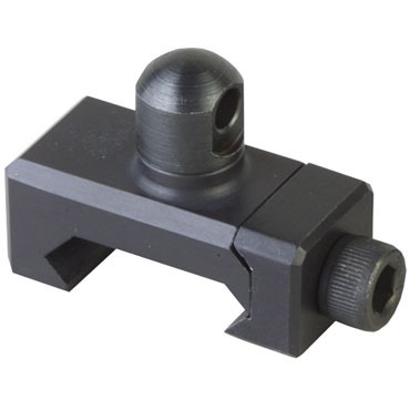 L'adaptateur MCTAR-07 offre un point d'attache solide pour ta sangle, avec un montage facile sur rails Picatinny et un design durable en aluminium.