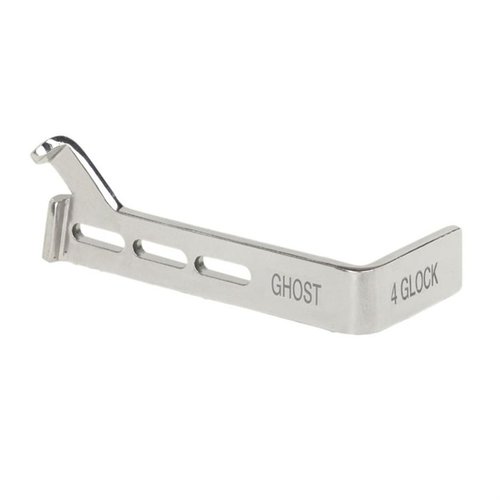 Il connettore GHOST 4.5 Ranger per pistole Glock® offre un grilletto più leggero e fluido, facile da installare e auto-pulente, garantito a vita.