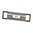 REAR FIXED SIGHT 6.9MM FOR GLOCK BLACK W/WHITE OUTLINE