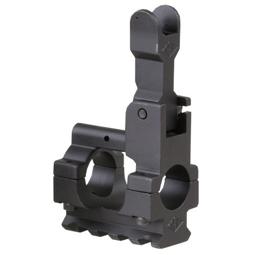 Das YHM-9835A Gasblock-Frontvisier bietet eine robuste, multifunktionale Lösung mit Picatinny-Rail, die bei Ausfall der Optik lebensrettende Unterstützung bietet.