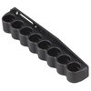 Der RECEIVER MOUNT SHOTSHELL HOLDER bietet dir eine robuste, leichte Lösung für schnellen Nachladebedarf mit 8 Schuss im kompakten Design, perfekt für Remington 870/1100/11-87.