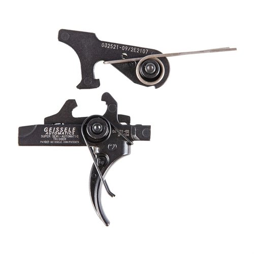 Der Geissele SSA 2-Stage Trigger bietet präzise Kontrolle, eine leichte Betätigung und ist ideal für anspruchsvolle Anwendungen wie Law Enforcement und dynamische Umgebungen.