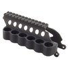 Der RECEIVER MOUNT SHOTSHELL HOLDER von MESA TACTICAL bietet schnellen Zugriff auf 6 zusätzliche 12-Gauge-Patronen, ideal für taktische Nachladevorgänge.