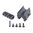 MESA TACTICAL PRODUCTS TACTICAL BARREL/MAG CLAMP W/ PICATINNY RAIL