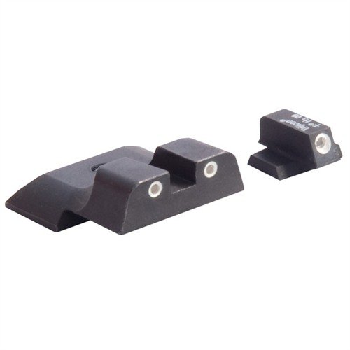 Améliore ta visée avec ces S&W M&P Bowie Tactical Night Sight Sets, offrant un ajustement ultra-bas et un notch arrière plus large pour un centrage rapide.