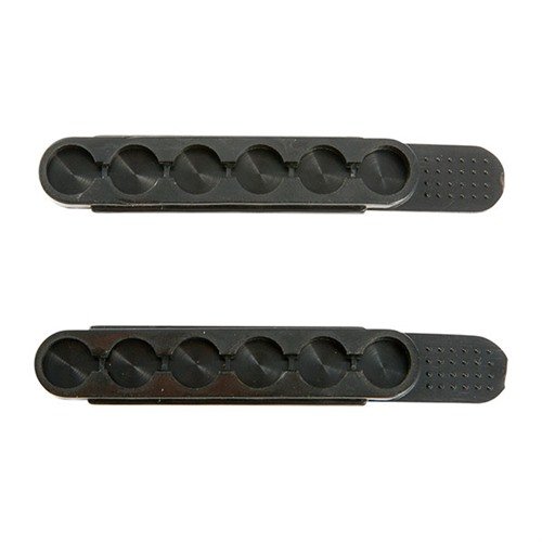 Il QUICKSTRIP TUFF è un supporto flessibile in polimero che tiene cariche extra pronte per ricariche rapide, progettato per un'estrazione facile e veloce.
