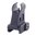 TROY INDUSTRIES 2" FIXED FRONT BATTLE SIGHT ALUMINUM BLACK