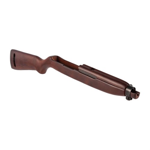 Transforme ton 10/22® en un M1 Carbine réaliste avec ce stock en bois de hêtre, facile à installer et sans modification de l'action.