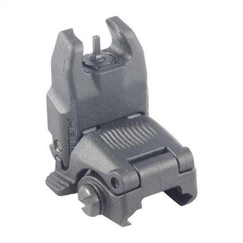 Der AR-15 FLIP-UP MBUS GEN 2 Front Sight von MAGPUL ist ein leichtes, klappbares Polymer-Visier, das schnell einsatzbereit ist und sich sicher an der Picatinny-Schiene befestigen lässt.