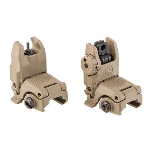 Les viseurs MBUS GEN 2 de MAGPUL sont légers, déployables rapidement et offrent une excellente précision pour ton AR-15, tout en étant compacts et faciles à utiliser.
