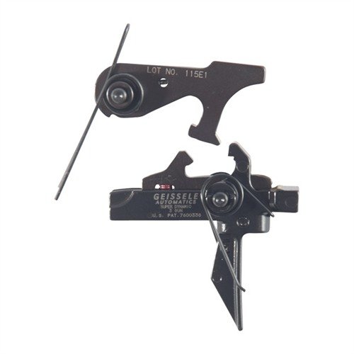 Der Geissele SD-3G Trigger bietet einen kurzen, leichten Abzug und schnellen Reset, ideal für 3 Gun Wettkämpfe mit optimalem Feedback und Performance.