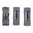 MAGPUL L-PLATE 5.56X45 FLOOR PLATE FOR USGI 30RD AR15 MAG BLK 3/PK