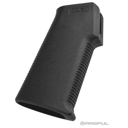Der MOE-K Grip für AR15/M4 bietet ein kompaktes Design, einen steileren Griffwinkel und hervorragende Kontrolle, ideal für kurze LOP-Gewehre. Montagematerial inklusive.