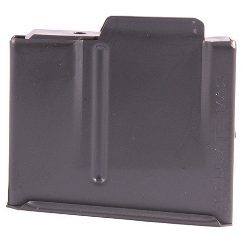 Caricatore AICS in acciaio per .308 Winchester, realizzato in USA, finitura Teflon, alimentazione affidabile e compatibile con fucili AICS.