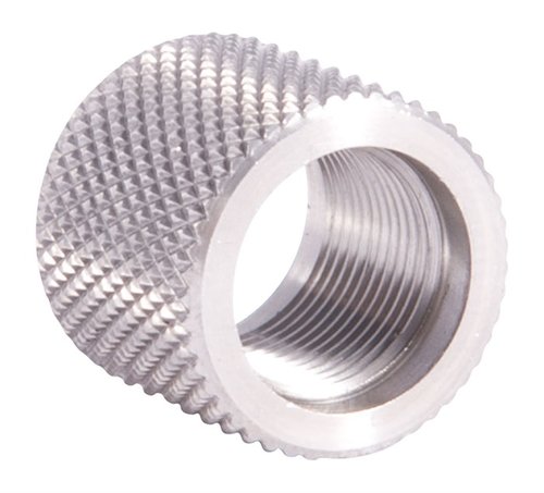 .720 Standard Thread Protector 1/2-28 schützt deine Mündungsgewinde und Krone vor Schäden. Einfach zu installieren, mit knurled Oberfläche für besseren Halt.