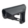 Der AR-15 STR Stock von MAGPUL bietet eine verstellbare Schulterstütze mit internem Batteriefach, stabiler Bauweise und komfortablem Wangenauflage.