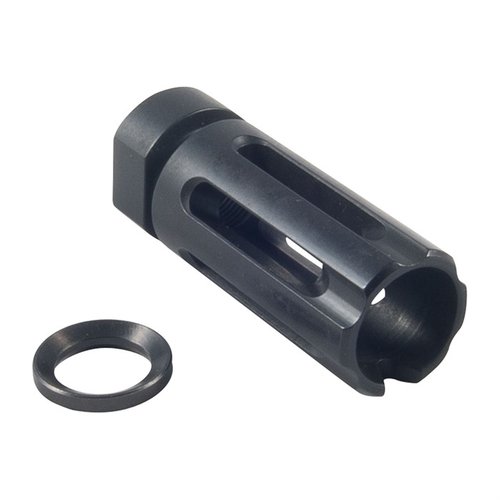 Il flash suppressor esteso AR-15 22 CAL di Daniel Defense offre una riduzione efficace del lampo, migliorando la discrezione e la precisione del tiro.