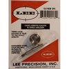 Il Case Length Gauge LEE è un modo preciso e facile per rifilare alla lunghezza corretta e squadrere la bocca del bossolo, utilizzabile con Cutter e Lock Stud.