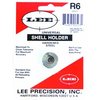 Le porte douille universel Lee #6 est compatible avec la plupart des presses de rechargement, mais ne fonctionne pas avec le Lee Auto Prime.