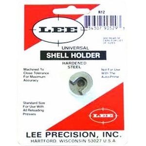 Der LEE Universal Shellholder #12 ist ein vielseitiger Shell Holder, der mit den meisten Reloading Presses kompatibel ist, jedoch nicht mit Lee Auto Prime.
