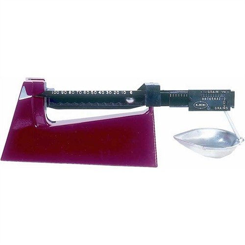 Die LEE Safety Powder Scale ist zuverlässig, sehr genau und einfach zu bedienen. Sie hat eine Sensitivität von 1/20 Grain und eine Kapazität von 100 Grains.