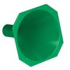 Il funnel RCBS per polveri da 22 a 45 calibro presenta un tubo di caduta progettato per evitare fuoriuscite di polvere, superficie antiaderente e una bocca quadrata per stabilità.