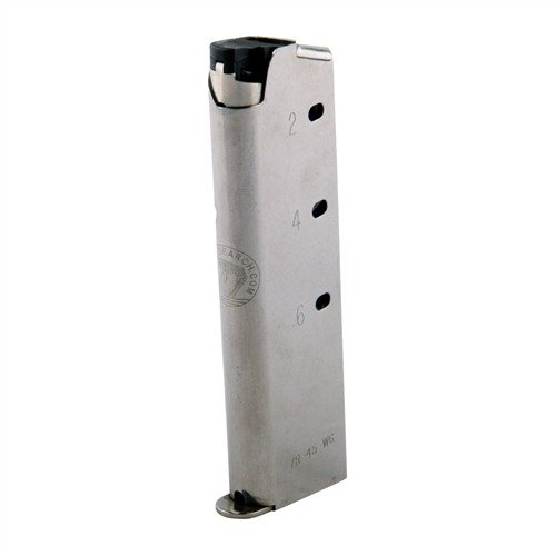 Die 1911 45ACP Cobra Magazine von TRIPP RESEARCH bieten einen robusten Edelstahlkörper, einen Hybrid-Follower und sind in 7rd und 8rd Varianten erhältlich.
