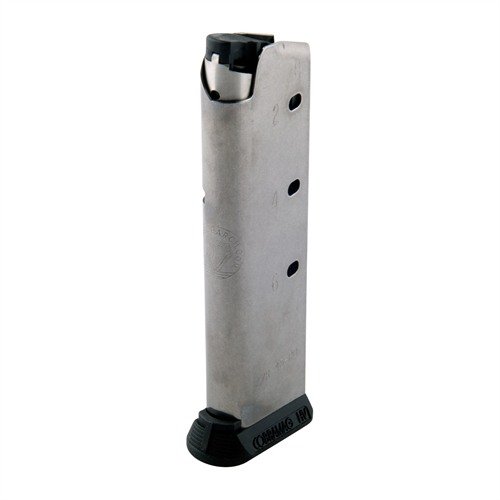 Ces chargeurs 1911 en acier inoxydable offrent une durabilité exceptionnelle, avec un suiveur hybride et une base en polymère pour un chargement facile et fiable.