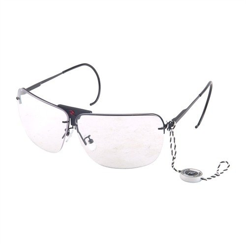 Die RSG-3 Interchangeable Lens Shooting Glasses bieten dir klare, amber oder smoke Linsen für jede Lichtbedingung, in einem leichten Metallrahmen mit Etui.