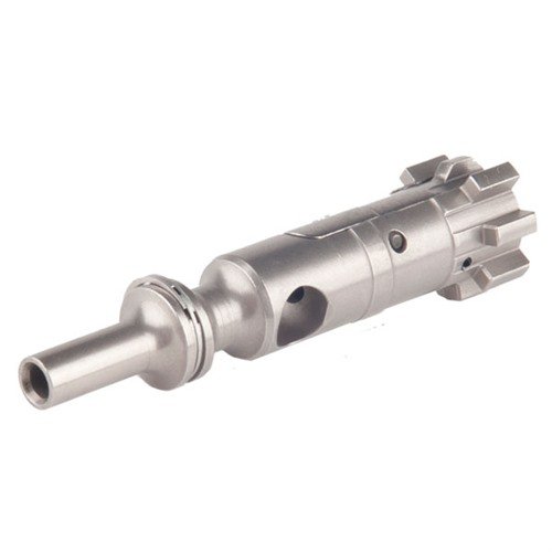 Der AR-15/M16 NiB-X® Bolt Assembly bietet eine extrem langlebige Nickel Boron-Beschichtung, die Reibung reduziert und die Reinigung erleichtert. Komplett mit Ejektor, Extraktor und Gasringen.