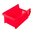 SINCLAIR INTERNATIONAL STACKABLE BULLET BIN, LARGE, RED