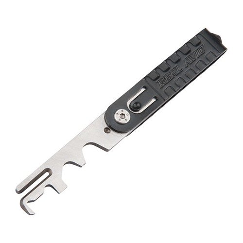 Le AR-15 SCRAPER de REAL AVID est un outil précis qui élimine la saleté et les résidus sur 12 surfaces clés du bolt carrier group, avec une prise en main confortable.