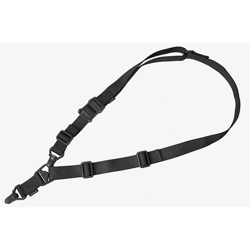 Le MS3 GEN2 est un sling polyvalent qui permet des transitions rapides entre une configuration à un point et à deux points, tout en offrant confort et sécurité.