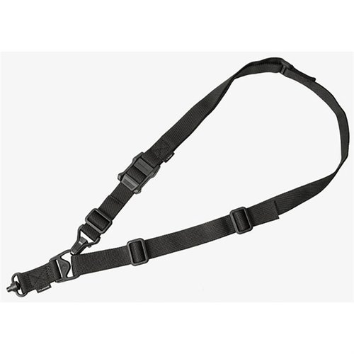 Le MS3 GEN2 est un sling polyvalent qui s'ajuste facilement entre un point et deux points, avec un matériel léger et durable pour un confort optimal.