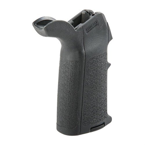 Améliore ton ergonomie avec la poignée MIAD GEN 1.1, interchangeable et adaptable à ta main, parfaite pour les récepteurs 7.62x51 comme l'Armalite AR-10.