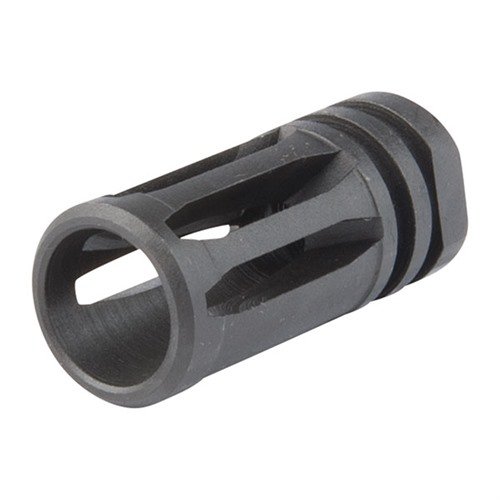 Il flash suppressor A2 esteso per AR-15 aumenta la lunghezza del tuo canna da 14½" a 16.1" conforme alle normative BATF, in acciaio 4150 e finitura nera.