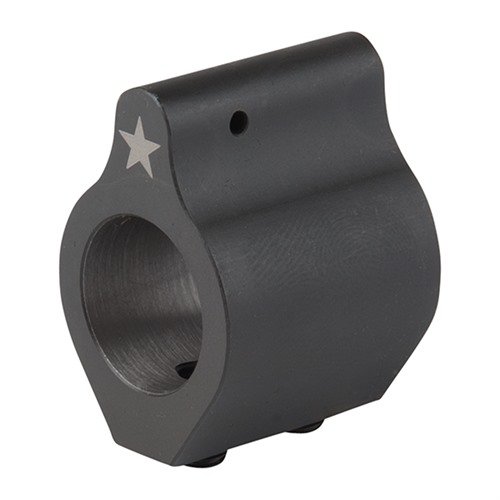 Der AR-15/M16 Low Profile Gas Block von Bravo Company ist aus hochwertigem Stahl gefertigt, passt unter die meisten Handguards und bietet hervorragenden Korrosionsschutz.