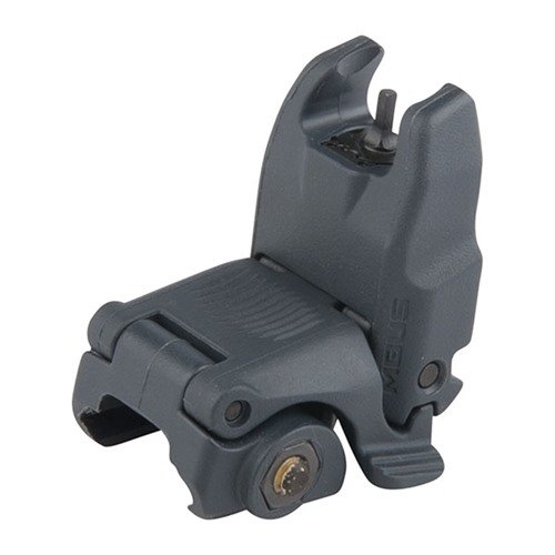 Sito anteriore flip-up MBUS GEN 2 in polimero, compatto e leggero, si attiva con un dito, offre un backup rapido e sicuro per la mira dell'AR-15.