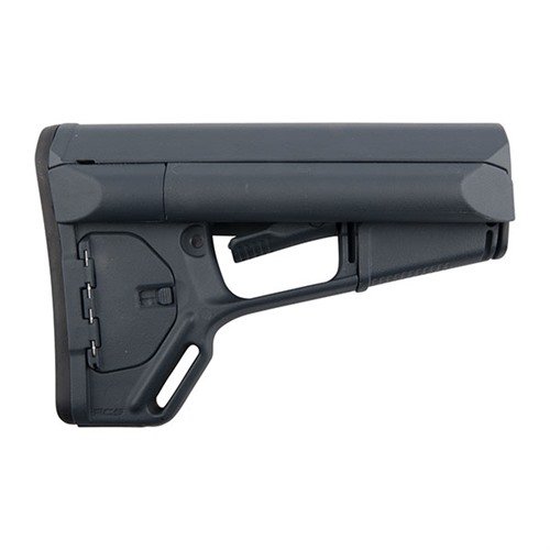 Der AR-15 ACS Stock von MAGPUL bietet zusätzlichen Stauraum, komfortablen Wangenauflage und ein sicheres Dual-Lock-System für optimale Anpassung.