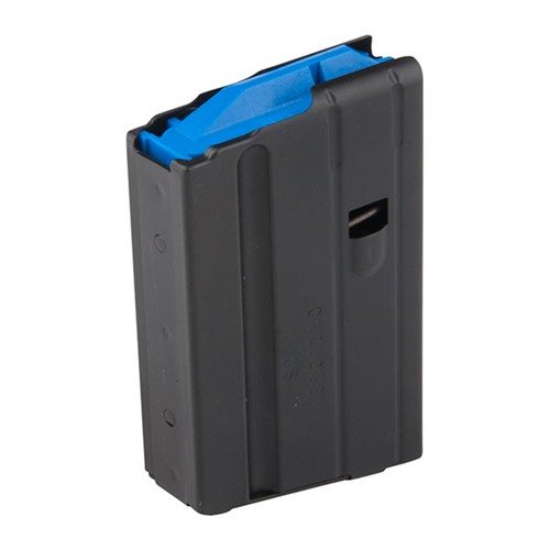 Il caricatore C-Products 6.5 Grendel / 6mm ARC in acciaio inossidabile offre prestazioni affidabili, con un follower anti-inclinazione e finitura nera opaca.
