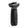 Le grip vertical Daniel Defense offre une prise confortable avec un revêtement doux, se fixe sur les rails Picatinny et dispose d'un rangement étanche.