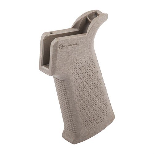 L'AR-15 MOE-SL GRIP offre un angolo di presa verticale ottimizzato, una texture aggressiva per il controllo dell'arma e un design slim per una migliore ergonomia.
