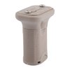 Il KEYMOD BCMGUNFIGHTER Short Vertical Grip offre un montaggio rapido e senza attrezzi, una forma bassa per maggiore mobilità e controllo, e spazio di stoccaggio interno.