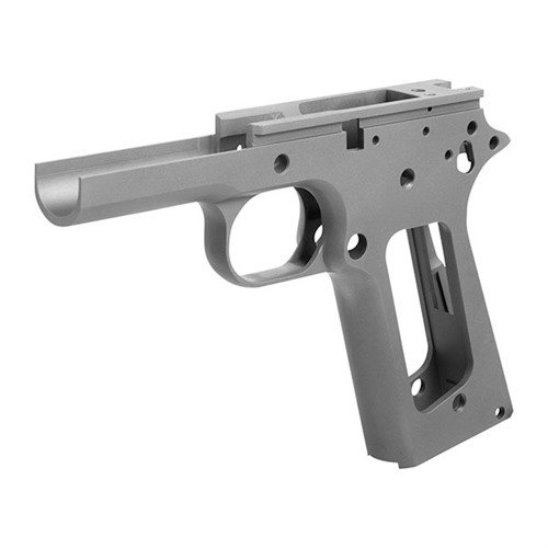 Le cadre 1911 CLASSIC CS de CASPIAN est une reproduction moderne en acier carbone 4140, respectant les spécifications de Browning, parfait pour ta prochaine arme.