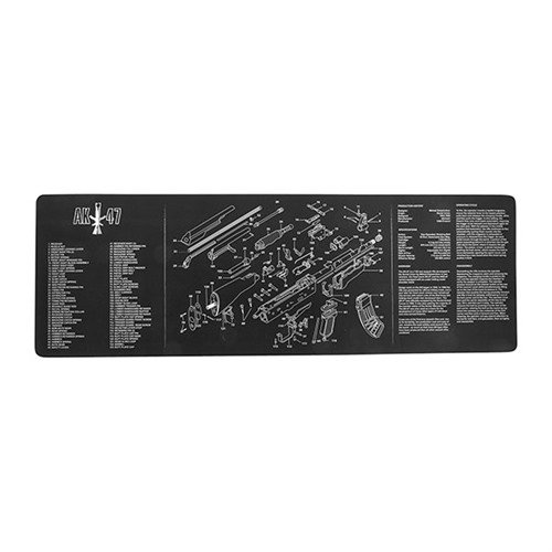 Le tapis TEKMAT protège ta arme pendant le nettoyage grâce à son dos en néoprène antidérapant et son dessus en polyester doux, facile à nettoyer.
