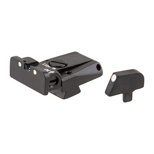 Verbessere deine Waffe mit dem COLT Adjustable Sight Set von L.P.A.! Kompakte Bauweise, präzise Micrometric Adjustments und robustes Design.