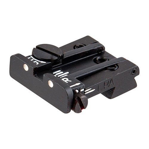 Die COLT Adjustable Rear Sight passt perfekt auf beliebte Pistolen, ermöglicht einfache Anpassungen in Windage und Elevation und erfordert kein Fräsen.